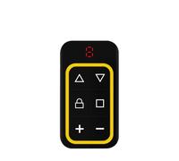 Telecomando per aprire porte, duplicatore di chiavi universale per garage, controller porta multifrequenza, 8 canali, 300-915 MHz, 433 MHz,Trasmettitore remoto(8-Channels-Yellow)