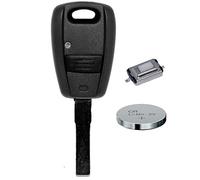 Telecomando per auto, 1 alloggiamento + 1 chiave vergine SIP22 + 1 micro pulsante + batteria CR2032 per Fiat