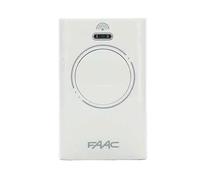 FAAC TELECOMANDO PER CANCELLO DUE CANALI XT2 433 SLH LR COLORE BIANCO 787007