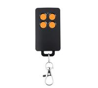 Telecomando per cancello a 4 canali compatibile con SCS Sentinel AAM0121, codice rotabile sicuro, portata 50 m, 433,92 MHz, per cancello e garage -In atteria CR2032(arancione)