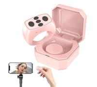 Telecomando per capovolgere le pagine | Breve app video con telecomando Blue Tooth Page Turner | Pulsante Selfie 'otturatore remoto della fotocamera, clicker di scorrimento per il romanzo foto