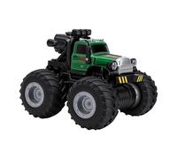 Telecomando per Fuoristrada Durevole per Camion Cingolato RC con Funzione di Spruzzo Realistica per Giochi All'aperto per Bambini in Plastica 1 unità (GREEN)