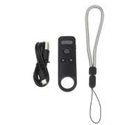 Telecomando per Insta360 X5 Action Camera Controller Wireless Connessione Veloce Supporto GPS Ricaricabile per batteria Ciclismo Attrezzatura da pesca Nero 9x2.7cm