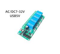Telecomando per interruttore relè Zigbee per soluzioni di automazione domestica utilizzando l'app Tuya (Zigbee-4ch)