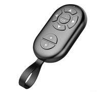 Telecomando per otturatore wireless per dispositivi mobili che utilizzano BT5.4, portata 10 m, ricarica USB-C, compatibile con fotocamera e app per social media (nero)