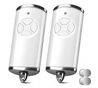 Telecomando per porta del garage, 868 MHz, 2 pezzi, telecomando apriporta del garage, 4 canali, compatibile con telecomando HSE-4-868-BS, HSE2-868-BS, HS4-868-BS, HS1-868-BS, HSS4-868-BS, HSP4-868-BS
