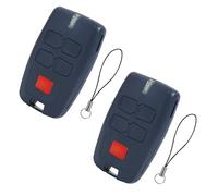 Telecomando per porta del garage per BFT Mitto 4B RCB04 433.92Mhz 4 pulsanti 4 canali blu Rolling Code per Rolling BFT MITTO B RCB04 R1 CLEAR ICE RCB02 VINEYARD (2 pezzi)
