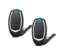 Telecomando per porta garage universale 433,92 MHz, 2 pezzi di telecomando per moto, telecomandi porte automatiche, clonatore 4 canali, compatibile con MX4SP, MXS4SP, MX5SP, RCM, DSM