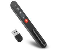Telecomando per presentazioni KKMOL, telecomando PowerPoint, puntatore per presentazioni, Presenter USB per PPT/Windows XP/7/8/10/Mac OS/Linux