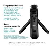 Telecomando per treppiede con impugnatura wireless per Canon EOS R8 R5 77D 250D 200D 90D M200 800D M50 PowerShot SX70HS sostituire HG-100TBR BR-E1