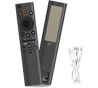 Telecomando per TV Samsung, telecomando solare ricaricabile per Smart TV Samsung Frame, Solarcell, ricarica rapida USB-C, Voice&BT, compatibile con telecomando Samsung per Smart TV BN59-01385A 2025
