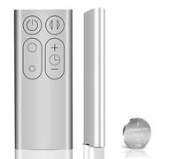 Telecomando per ventilatore a torre Dyson TP00 TP01 AM11 Pure Cool, colore argento, con batteria inclusa.