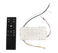 Telecomando per ventilatore da soffitto con luce, controller dimmerabile, 6 velocità, indicatore batteria, funzione reset, per camera da letto, ventilatore Hongyun, AC 110V-265V