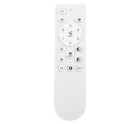 Telecomando per Ventilatore da Soffitto e dimmer con 6 Velocità | Plastica Bianca, Controllo Wireless con Timer, per Soggiorno e Camera da Letto, Modello 15,5x4,2x1,5cm