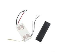 Telecomando per ventola con regolazione della luminosità e 6 impostazioni di velocità per una ventilazione senza sforzo della stanza (con guida dell'aria)