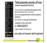 TELECOMANDO PREPROGRAMMATO PER DECODER DIGITALE, TV, DVD E SAT TELESYSTEM
