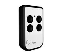 Telecomando quarzato Qzero, apricancello Sice multifrequenza da 27 a 40 mhz, radiocomando autoapprendente bianco