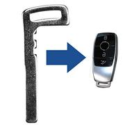 Telecomando radio per chiave auto, 1 chiave di emergenza per Mercedes Benz Classe E W213 S213 C213 W238