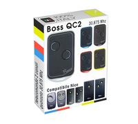 Telecomando Radiocomando BOSS compatibile NICE BIO BT2K BT1K BT 2 k apricancell