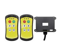 Telecomando radiocomando for gru industriale senza fili a 4 pulsanti. Controller for camion idraulico(A(1T 2R),UHF433_AC-DC36-480)