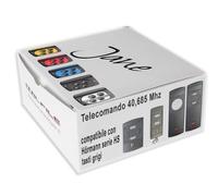 Telecomando radiocomando Jane Q 40,685 Mhz compatibile HORMANN HSM4 tasti grigi