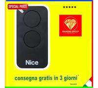 TELECOMANDO RADIOCOMANDO ORIGINALE 2 TASTI NICE ERA INTI ROLLING CODE DIAMOND