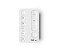 Telecomando Radiocomando Trasmettitore Mini Bidirezionale Portatile Bianco NICE MINIDOMI' 6 MINIDOMI6