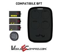 TELECOMANDO RADIOCOMANDO WHY EVO UNIVERSALE PER CANCELLO COMPATIBILE BFT