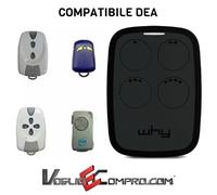 TELECOMANDO RADIOCOMANDO WHY EVO UNIVERSALE PER CANCELLO COMPATIBILE DEA