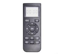 Telecomando RB20H per Robot Aspirapolvere, Funzione Stop Programma, Facile Installazione con Batterie AAA, Ricambio Nero