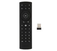 Telecomando retroilluminato per dispositivi Smart TV, funzione di input vocale, tecnologia di rilevamento del movimento giroscopico a 6 assi,