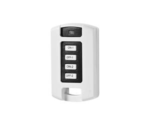 Telecomando RF 2 Canali 433.92MHz per Illuminazione con 4 Pulsanti Programmabili