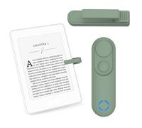 Telecomando RF per Kindle Paperwhite Scribe, accessorio per girare pagine per iPad, tablet, leggere romanzi, fotocamera del telefono, attivazione per registrazione video, colore: verde