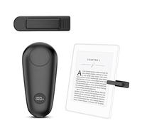 Telecomando RF per Kindle Paperwhite Scribe, accessorio per girare pagine per iPad, tablet, lettura romanzi, fotocamera del telefono, attivazione per registrazione video, clip nera