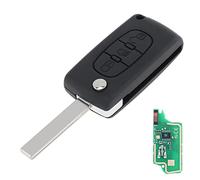 Telecomando senza chiave a 3 pulsanti con chip ID46 e lama HU83, CE0536 - 433 MHz