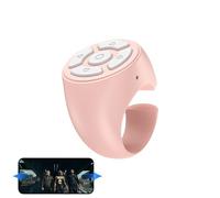Telecomando senza fili con punta delle dita - Controller per otturatore ad anello, dispositivo di attivazione del telefono cellulare, accessorio per fotocamera bluetouth, gadget a scorrimento compatto