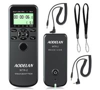 Telecomando senza fili con timer per scatto con intervalometro per Canon 90D EOS R RP M6 Mark II SL2 T6 T5i T7i 6D Mark II 80d per Olympus OM-D E-M1 Mark II E-M1X per Fujifilm GFX100 XT3 XT30