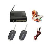 Telecomando senza fili per chiusura centralizzata, originale, universale, con 2 trasmettitori radio in acciaio inox