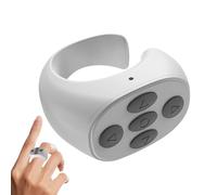 Telecomando senza fili per girare le pagine,Controller per pulsante selfie con otturatore remoto ricaricabile per fotocamera wireless - Telecomando per fotocamera ricaricabile con anelli di scorriment