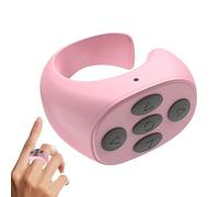 Telecomando senza fili per girare le pagine, Telecomando wireless per girare le pagine con la punta delle dita durevole, per fotocamera ricaricabile con anelli di scorrimento per telefoni