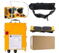 Telecomando senza fili Radiocomando wireless per gru a torre joystick a Velocità variabile 5 proporzionale industriale per argano elettrico F24-60 24V 36V 48V