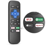 Telecomando-Sostitutivo-per-Roku-Express-4K, telecomando per lettore multimediale in streaming Roku Premiere, con pulsanti NFLX, Aple tv+, Spotify, Rakten TV