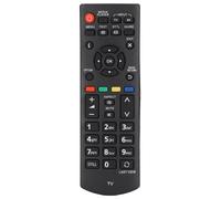 Telecomando sostitutivo per TV Panasonic Viera, compatibile con Smart TV Panasonic con batteria a lunga durata e risposta fluida dei pulsanti, non