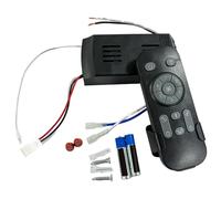 Telecomando sostitutivo per ventilatore da soffitto, kit telecomando per ventilatore da soffitto, sostituzione DC a 6 velocità e temporizzazione, funzionamento a batteria