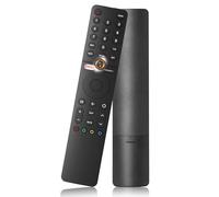 Telecomando Sostitutivo XMRM-19 per Xiaomi Smart TV Mi P1/Q1 Serie, Telecomando Bluetooth con Controllo Vocale e 2 Tasti Hotkey, Compatibile con L32M6-6AEU L50M6-6AEU L55M6-6ESG L75M6-ESG e Altri Mode