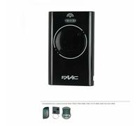 TELECOMANDO TRASMETTITORE FAAC XT XT2868SLH 2 868 MASTER ORIGINALE 7870091 NERO