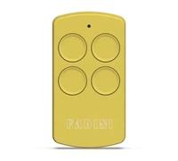 TELECOMANDO TRASMETTITORE GIALLO FADINI DIVO 71 4 CANALI ORIGINALE 433.92