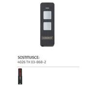 Telecomando trasmettitore SOMMER TX03 868 Mhz 4026 2 canali rolling S10019-00001