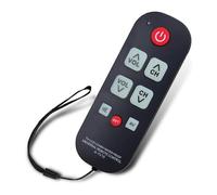 Telecomando TV A-TV10 compatibile con gli anziani, controllo universale, semplice, impermeabile, regalo a sorpresa