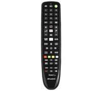 Telecomando tv Meliconi 806074 GUMBODY Personal 3 Plus, Sony, Nero